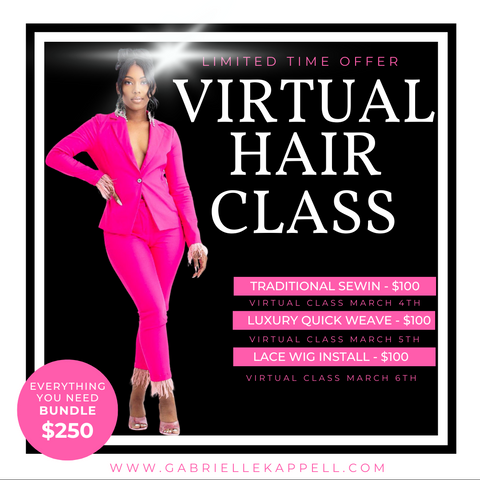 VIRTUAL LUXURY QUICK WEAVE CLASS